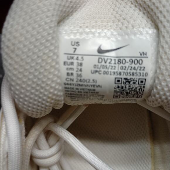 Nike Air Max 97 Women’s US 7 Cream Orange DV2180-900 Running Shoes Sneakers - Picture 5 of 6